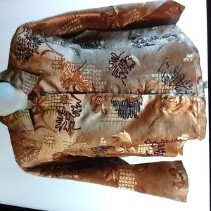 VGUC. $$❤️❤️☘️ Tantrums collection gold colored jacket medium